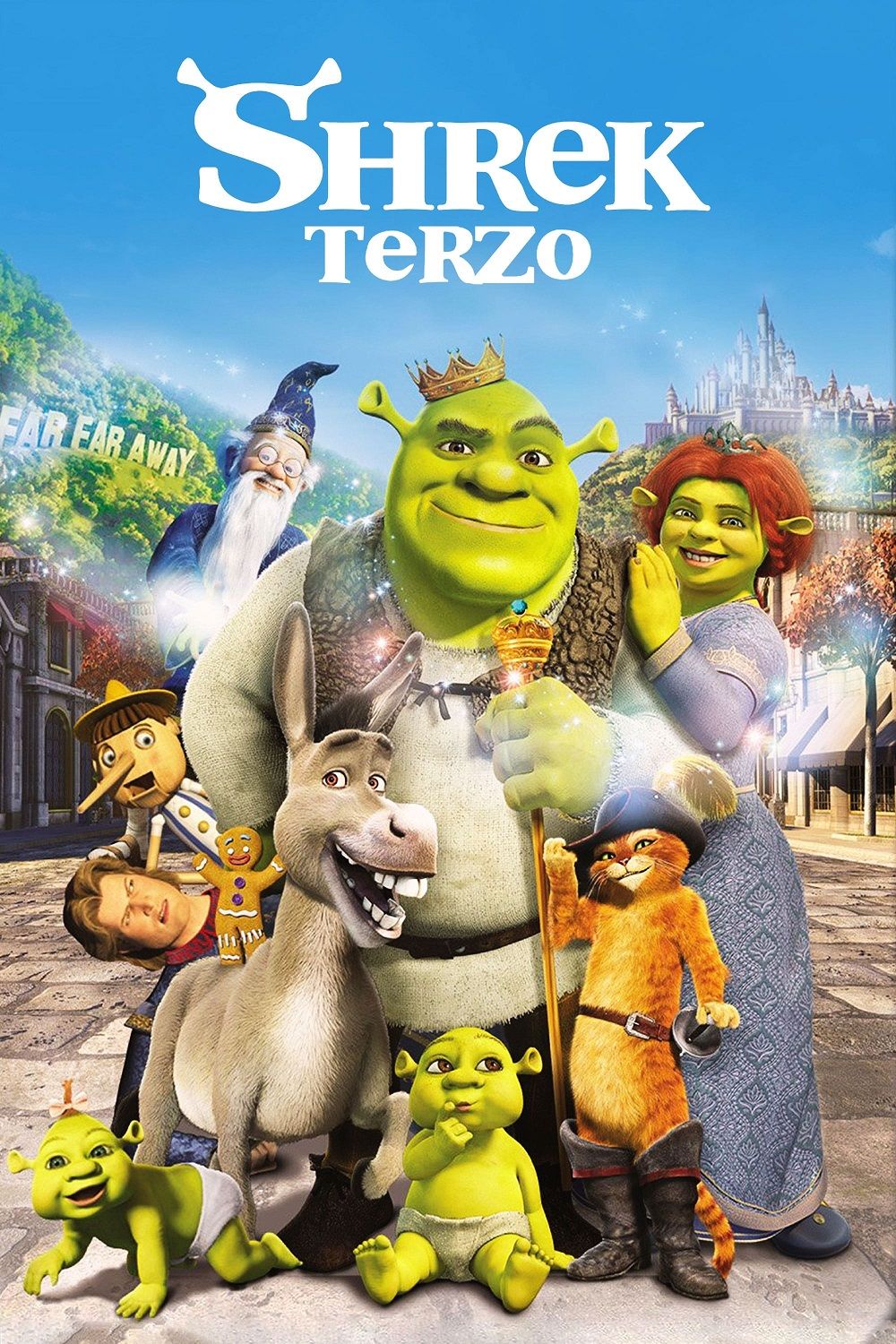 Copertina Film Shrek 3 Streaming FULL HD 