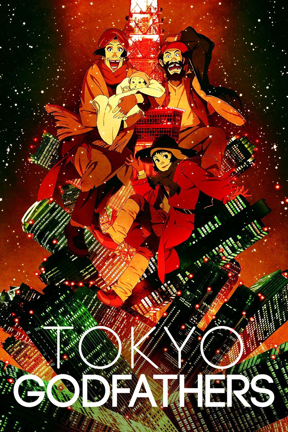Copertina Film Tokyo Godfathers Streaming HD 