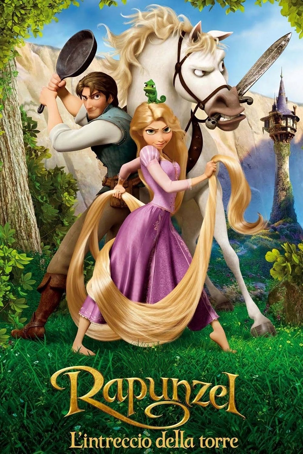 Copertina Film Rapunzel: L'intreccio della torre Streaming FULL HD 