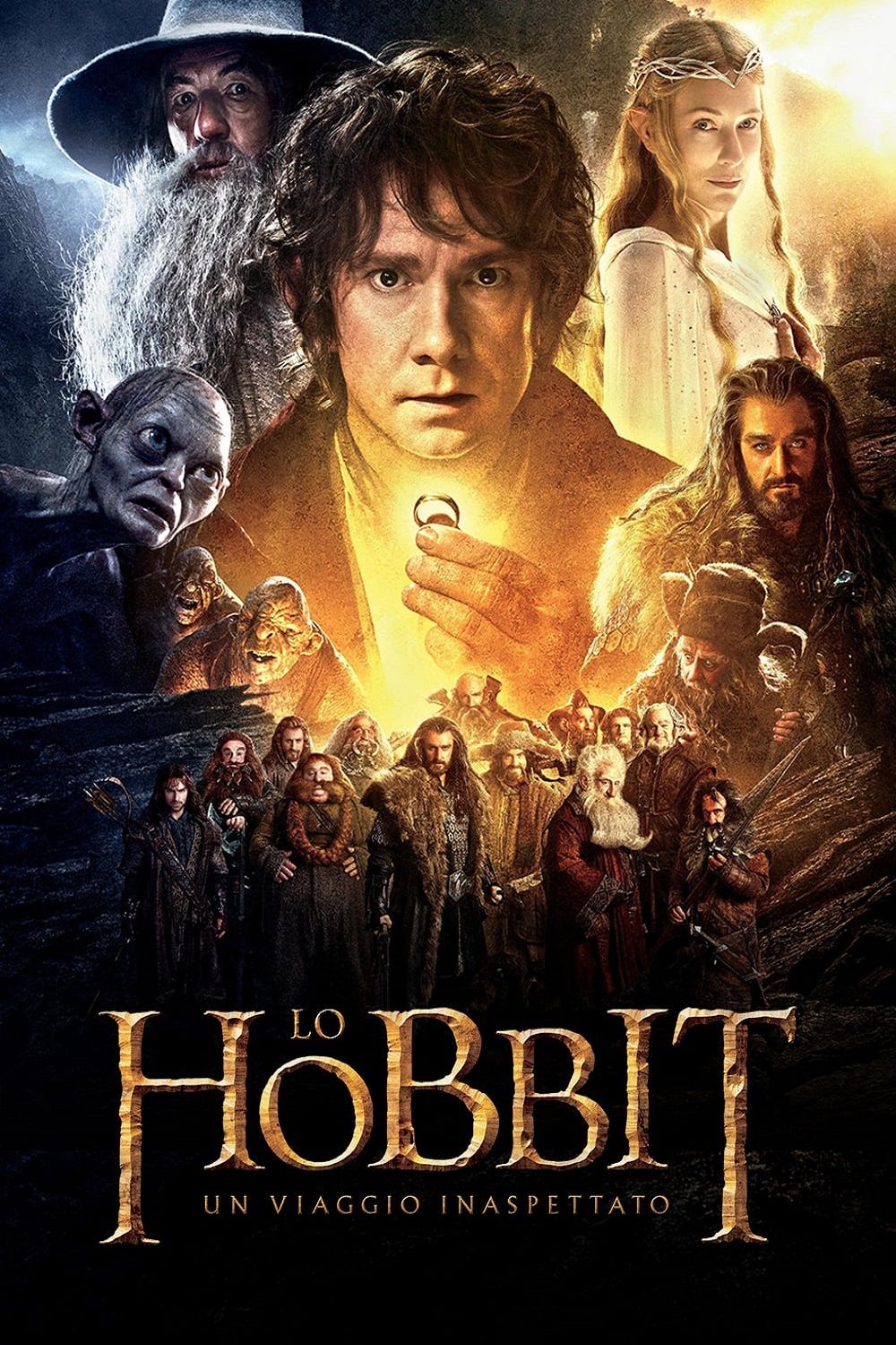 Copertina Film Lo Hobbit 1 - Un viaggio inaspettato Streaming FULL HD 