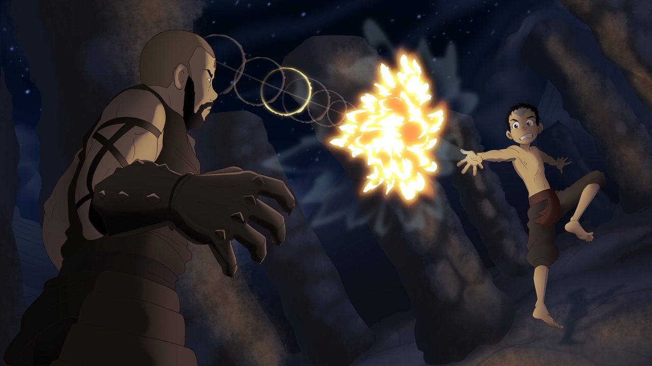 Screenshot della SerieTV Avatar: La leggenda di Aang. 