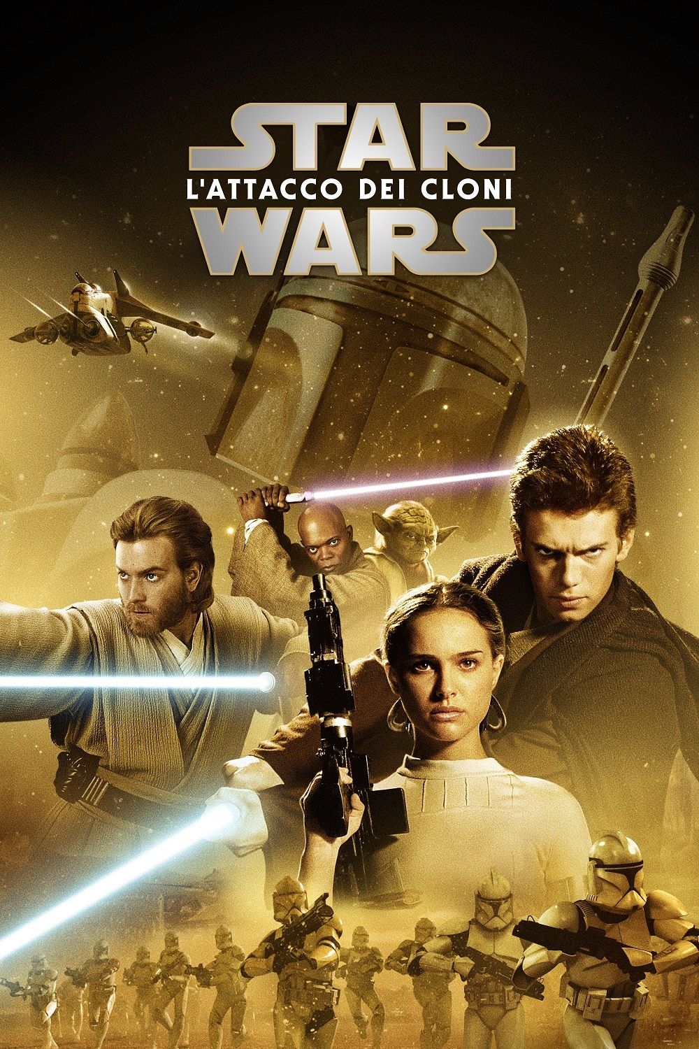 Copertina Film Star Wars 2: L' attacco dei cloni Streaming FULL HD 