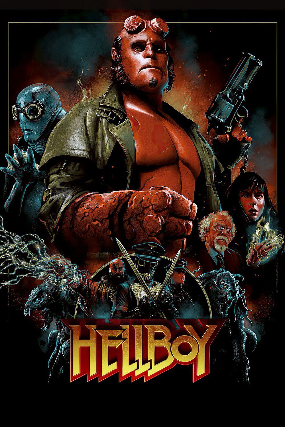 Copertina Film Hellboy 2004 Streaming FULL HD 