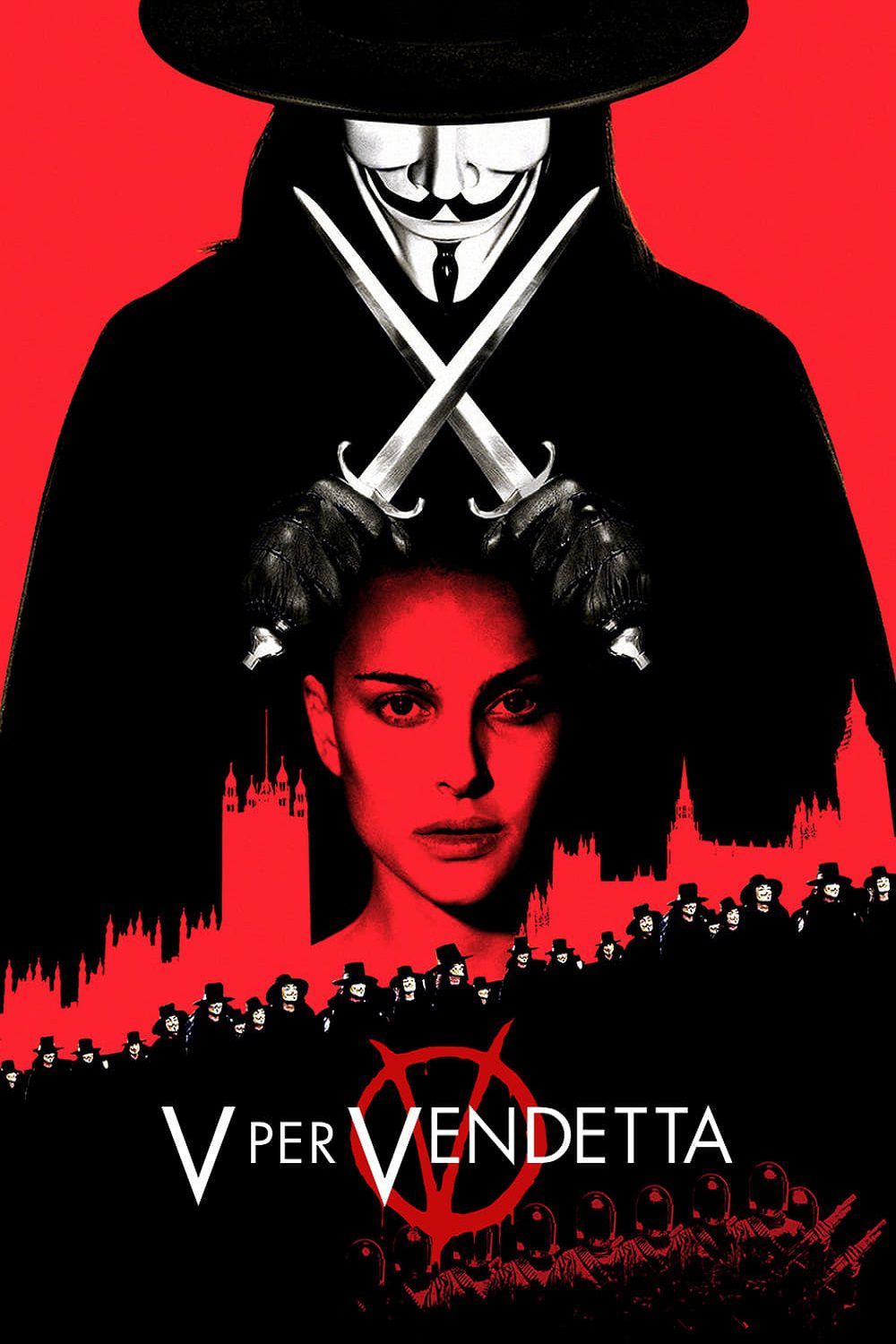 Copertina Film V per Vendetta Streaming FULL HD 
