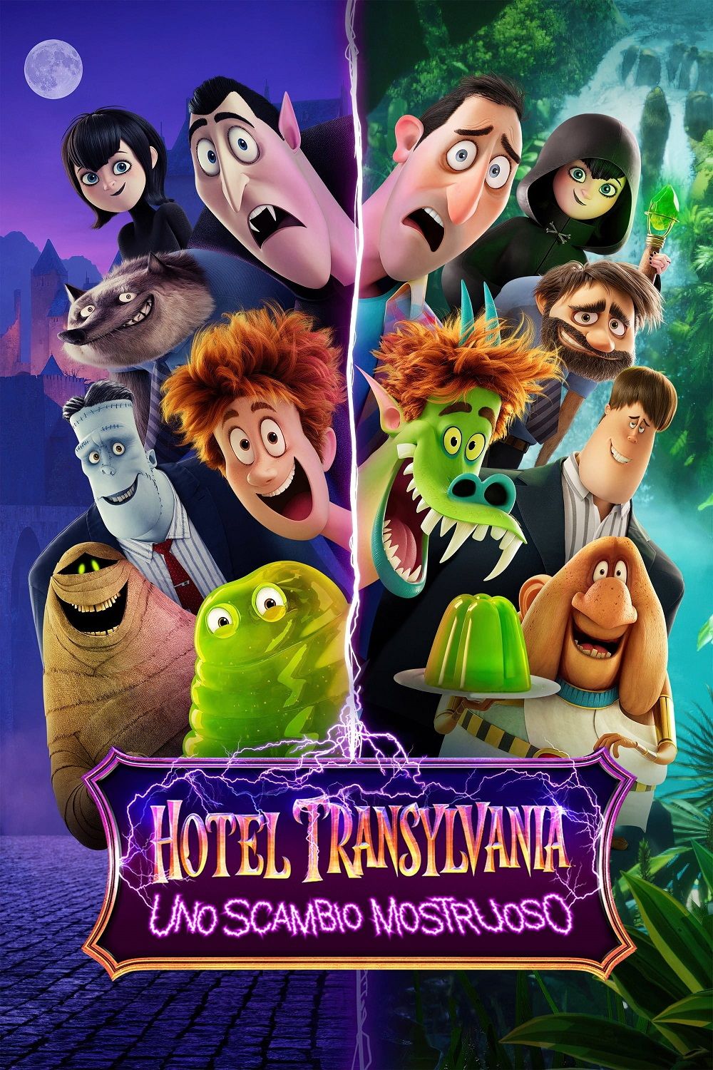 Copertina Film Hotel Transylvania 4: Uno scambio mostruoso Streaming FULL HD 