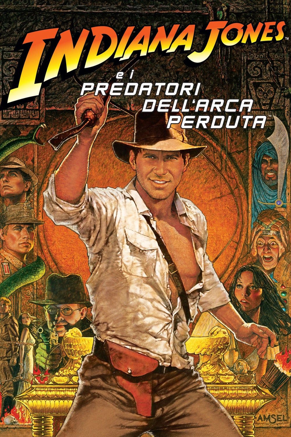 Copertina Film Indiana Jones 1: I predatori dell'arca perduta Streaming FULL HD 