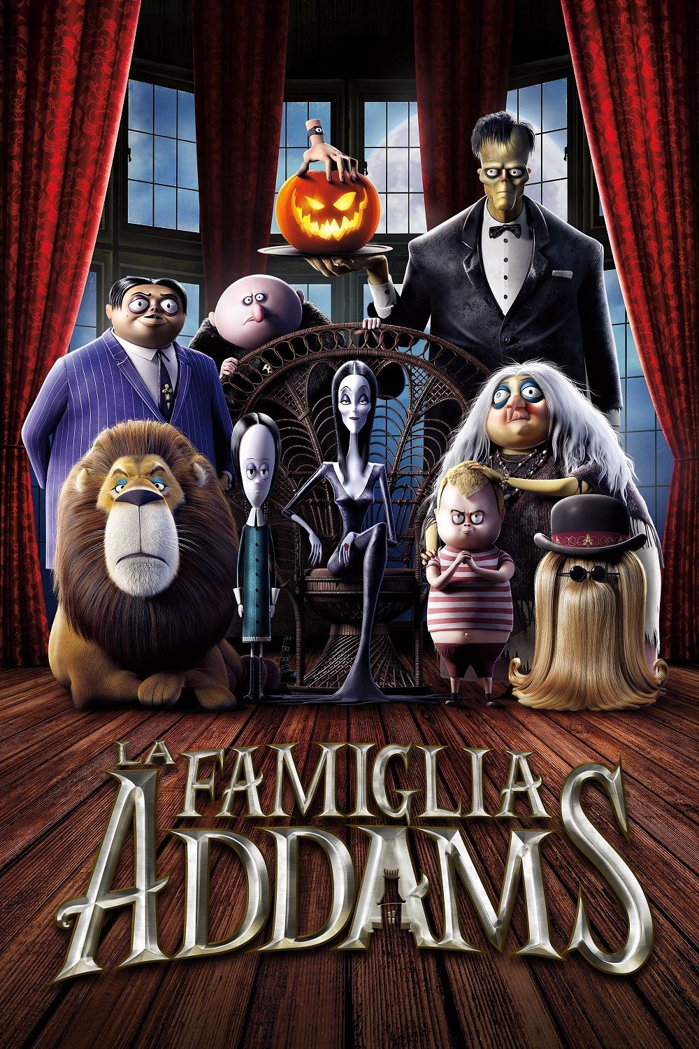 Copertina Film La Famiglia Addams 1 Streaming FULL HD 