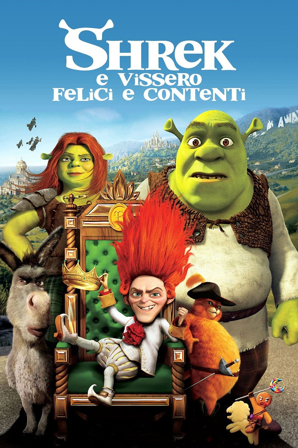 Copertina Film Shrek 4: vissero felici e contenti Streaming FULL HD 