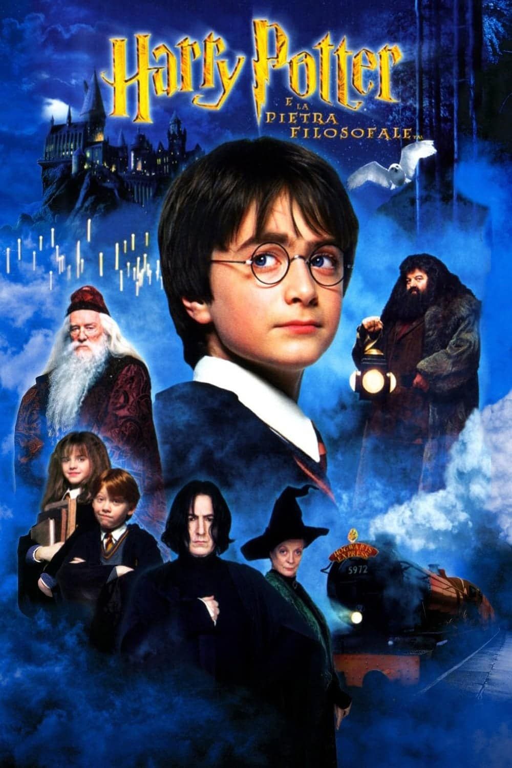 Copertina Film Harry Potter 1: la pietra filosofale Streaming FULL HD 