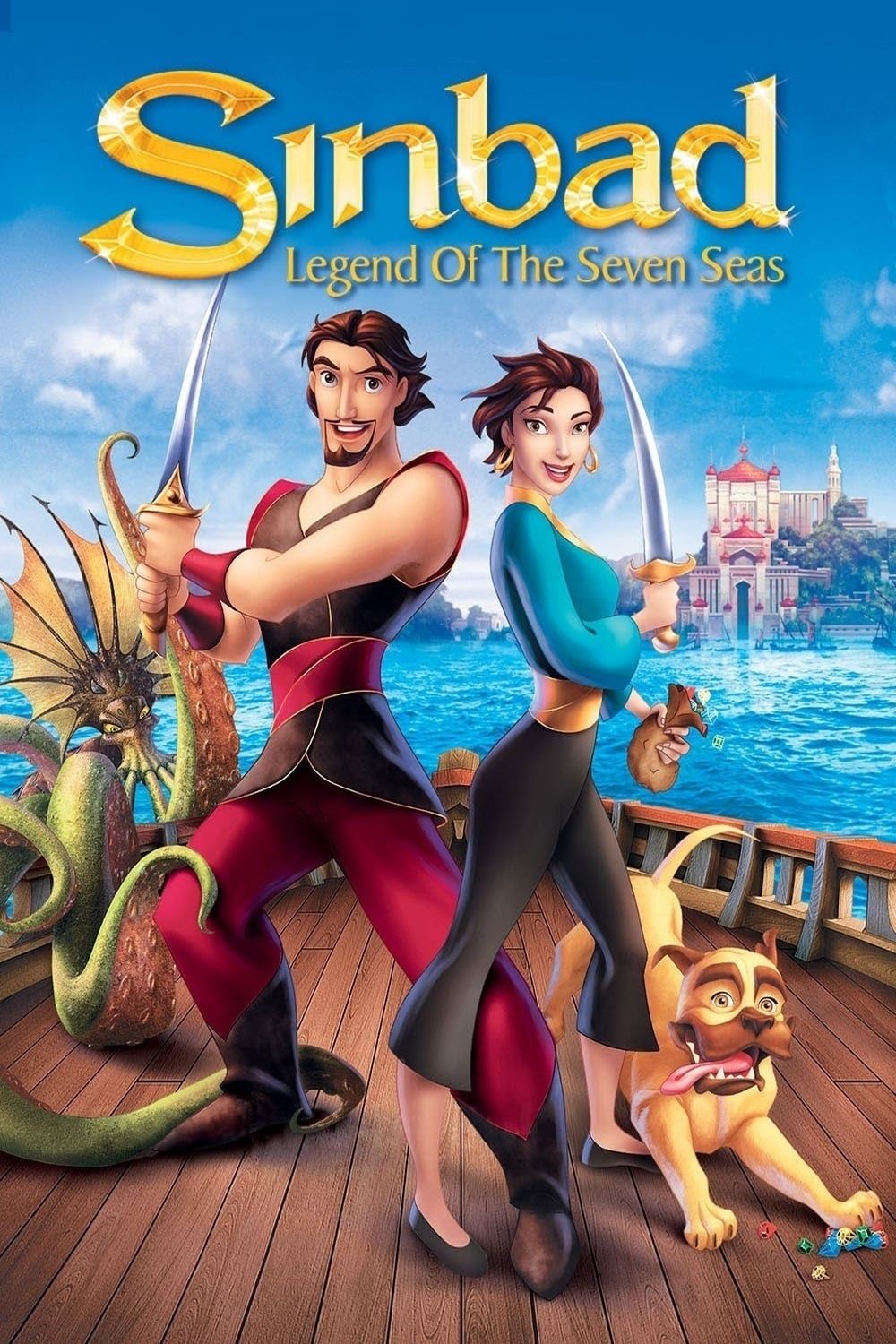 Copertina Film Sinbad - La leggenda dei sette mari Streaming FULL HD 