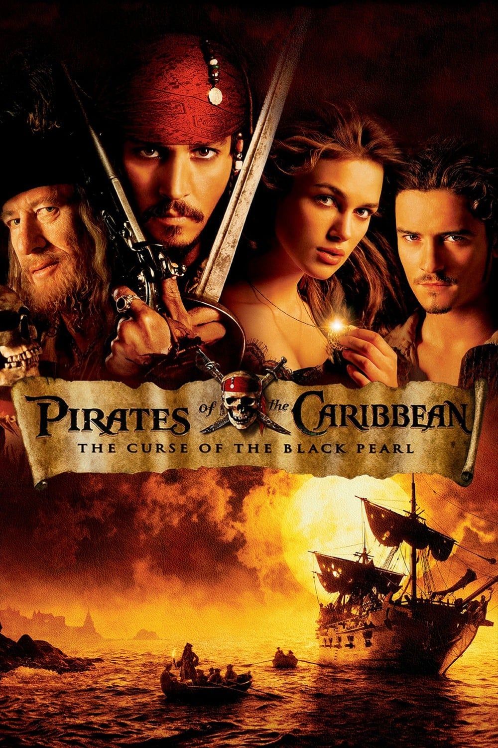Copertina Film Pirati dei Caraibi 1: La maledizione della prima luna Streaming FULL HD 